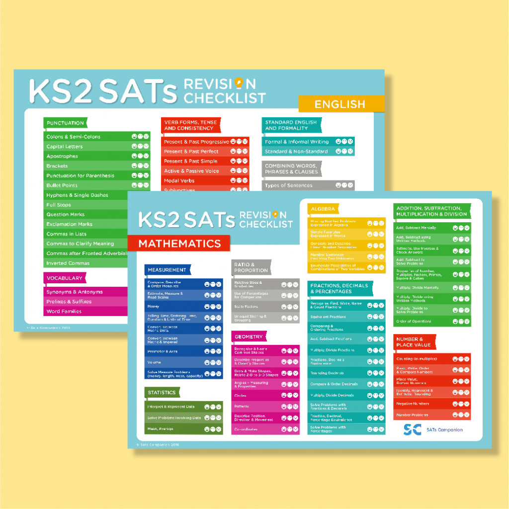 Maths and SPAG Revision Checklist SATs Companion